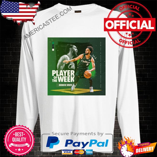 Boston Celtics player of the week derrick white shirt