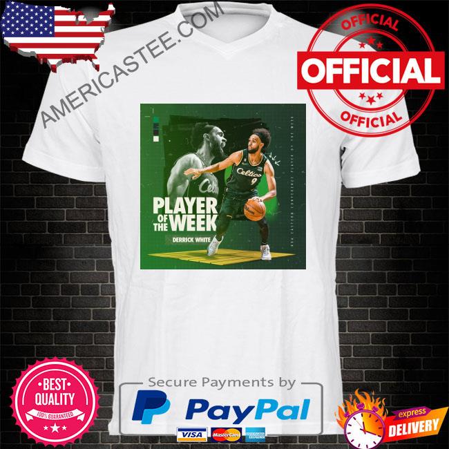Boston Celtics player of the week derrick white shirt