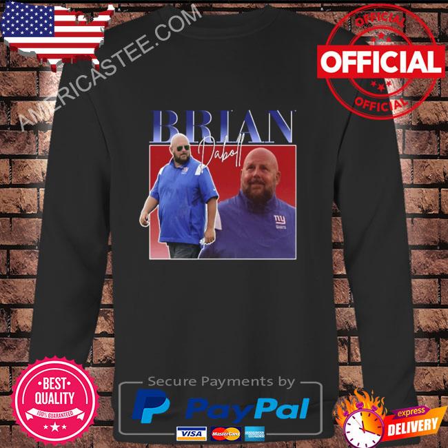 Brian Daboll New York Giants Coach Of The Year signature 2023 T-Shirt