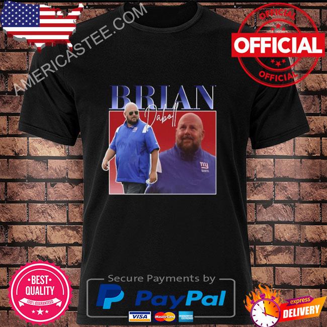 Brian Daboll New York Giants Coach Of The Year signature 2023 T-Shirt