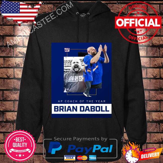 Brian Daboll New York Giants Wins Coach ap coach of the year shirt
