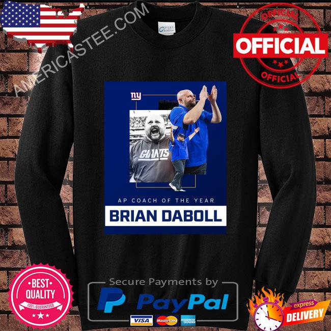 Brian Daboll New York Giants Wins Coach ap coach of the year shirt