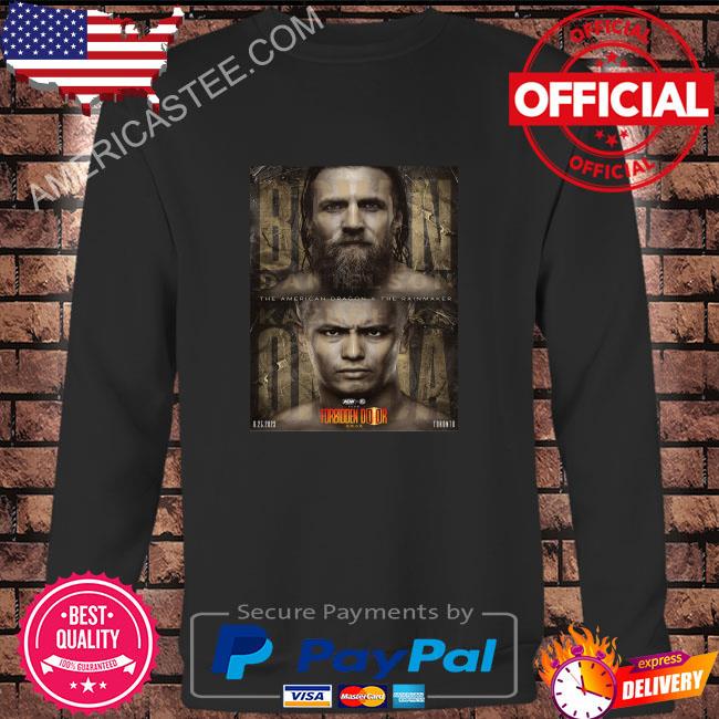 Bryan danielson vs kazuchika okada – aew x njpw forbidden door 2023 shirt