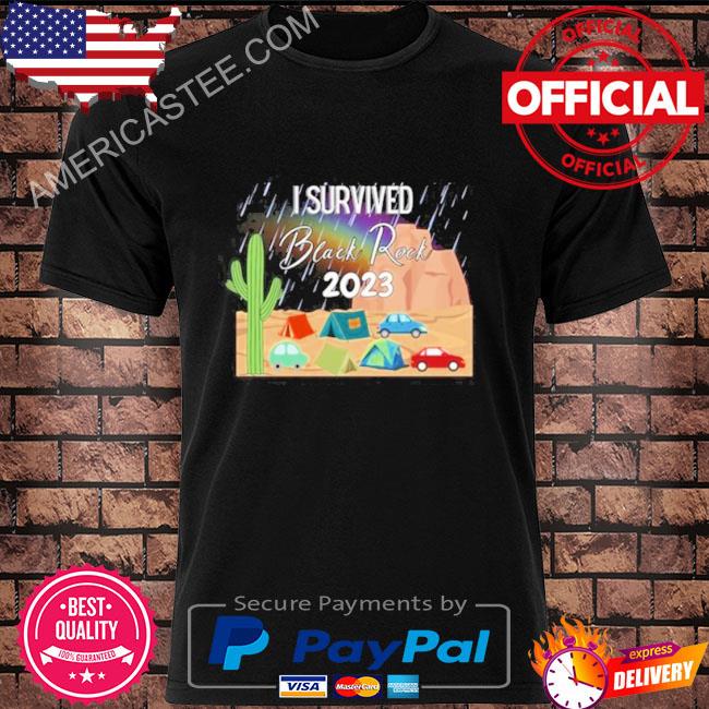 Burning Man Black Rock City Nevada Burning Man 2023 Flood Shirt