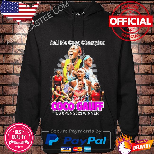 Call me coco champion coco gauff us open 2023 winner shirt