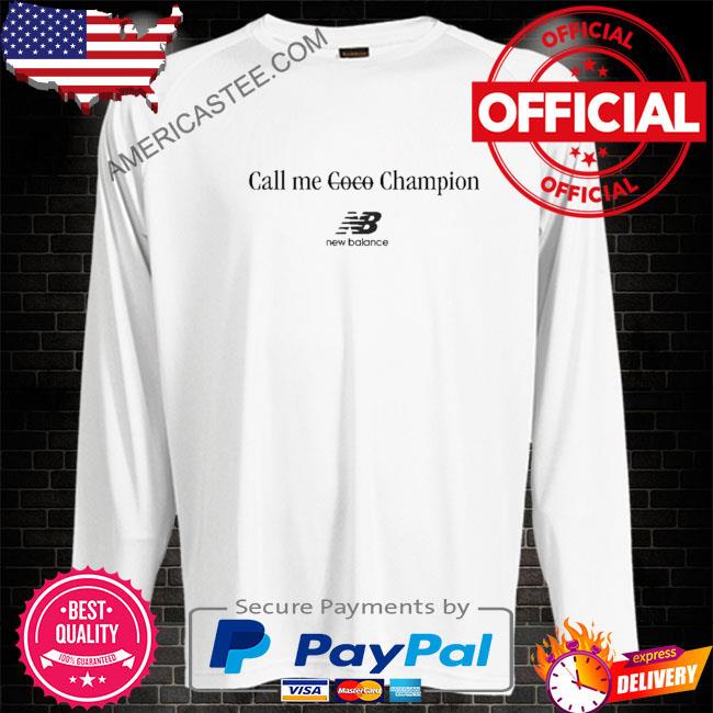 Call Me Coco Champion Shirt