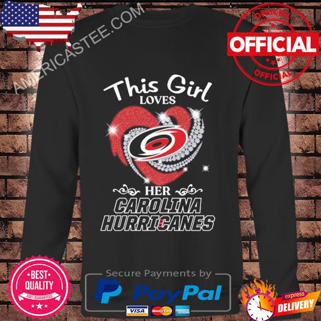 Carolina Hurricanes this girl loves her Carolina Hurricanes hearts 2023 shirt