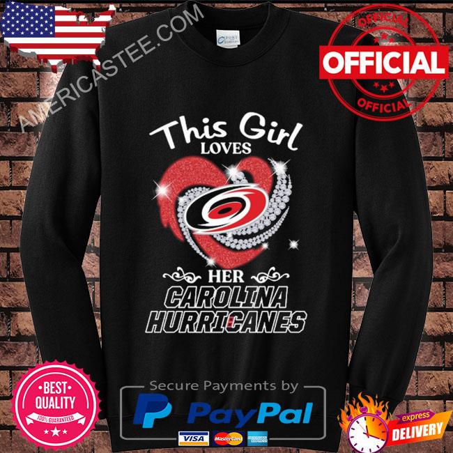 Carolina Hurricanes this girl loves her Carolina Hurricanes hearts 2023 shirt