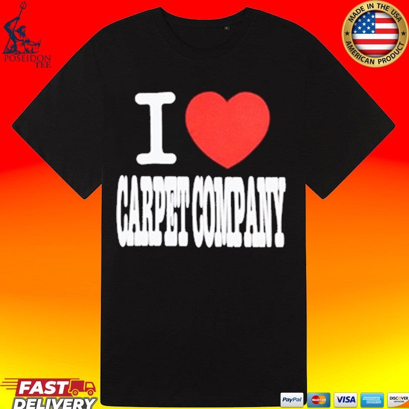 Carpet Company I Heart Carpet Girls T-shirt