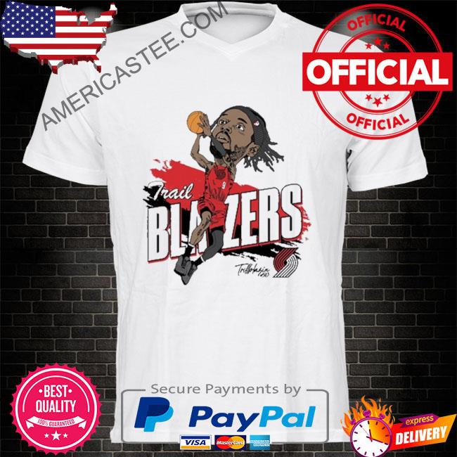 Cartoon Jerami Grant Trail Blazers Shirt