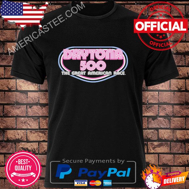 Checkered Flag Olive 2023 Daytona 500 Vintage T-Shirt