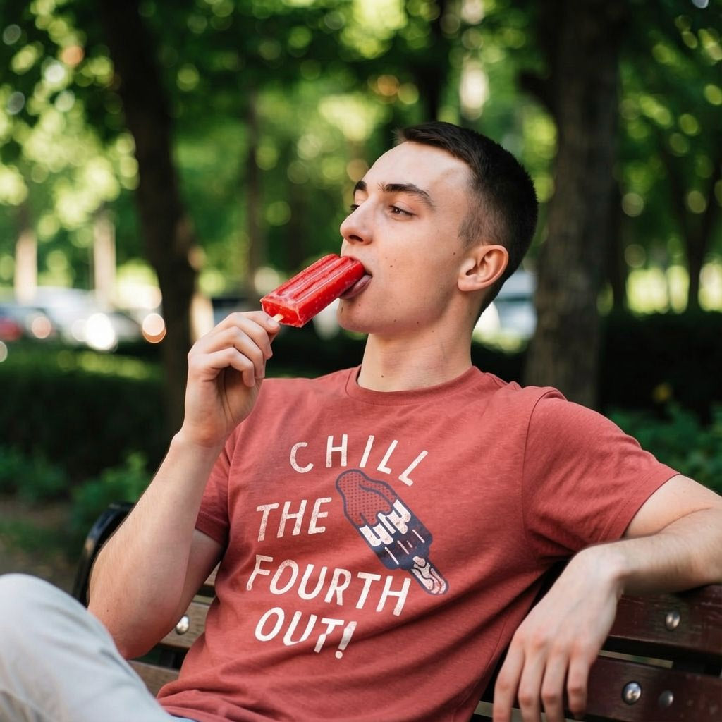 Chill The Fourth Out Men's T Shirt