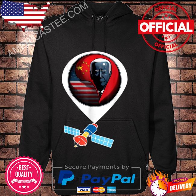 Chinese Spy Balloon Surveillance Joe Biden Xi Jinping China Flag T Shirt