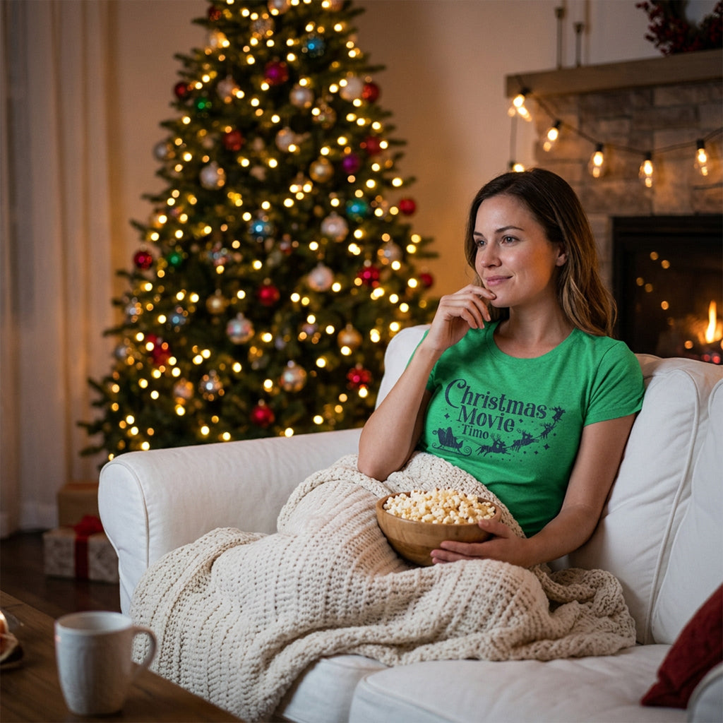 Christmas Movie Time Women's T Shirt
