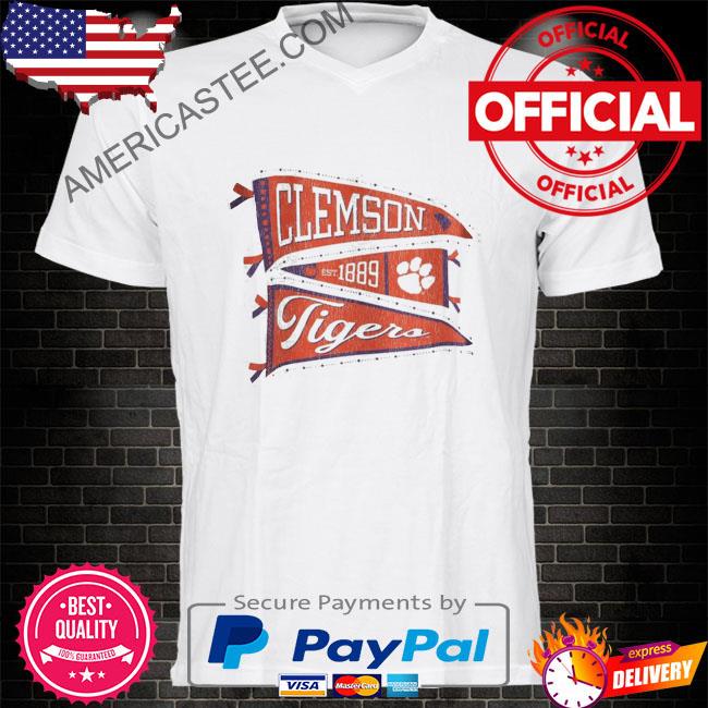 Clemson tigers pressbox women’s pennant stack shirt