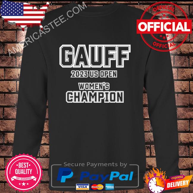 Coco gauff us open champion unisex jersey short sleeve shirt