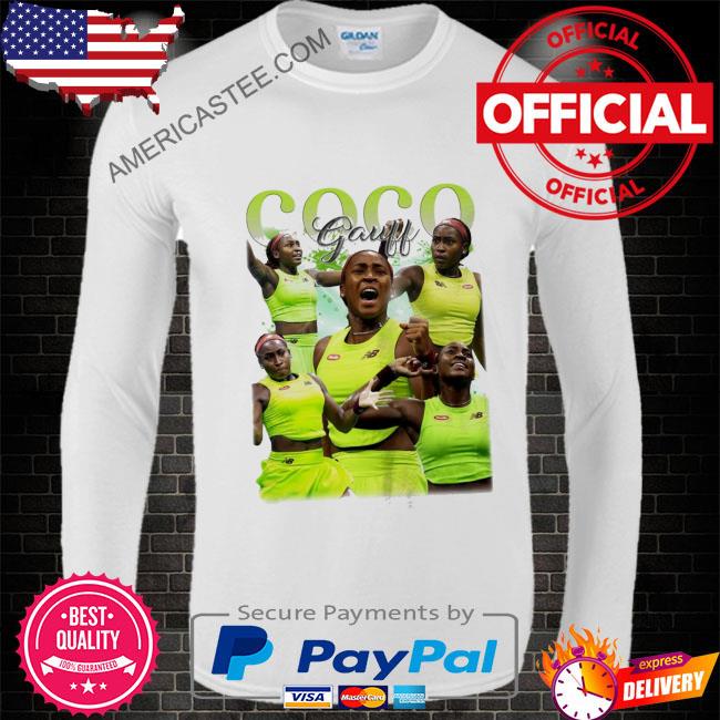Coco gauff vintage 90s bootleg shirt