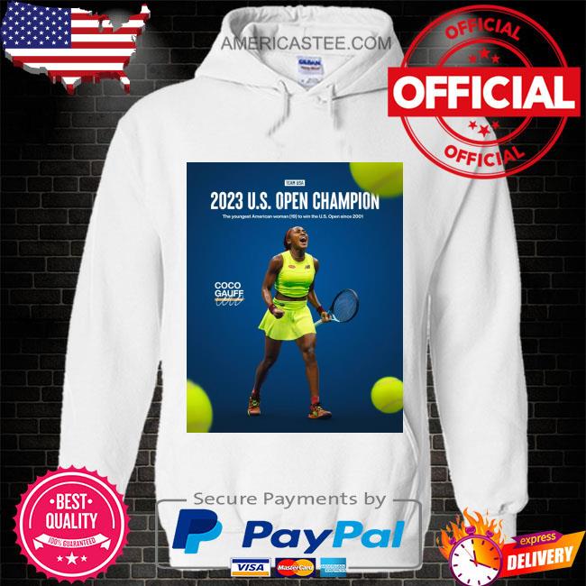 Coco gauff wins her first-ever major title at only 19 years old shirt