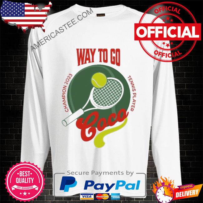 Coco gauff womens us open tennis shirt