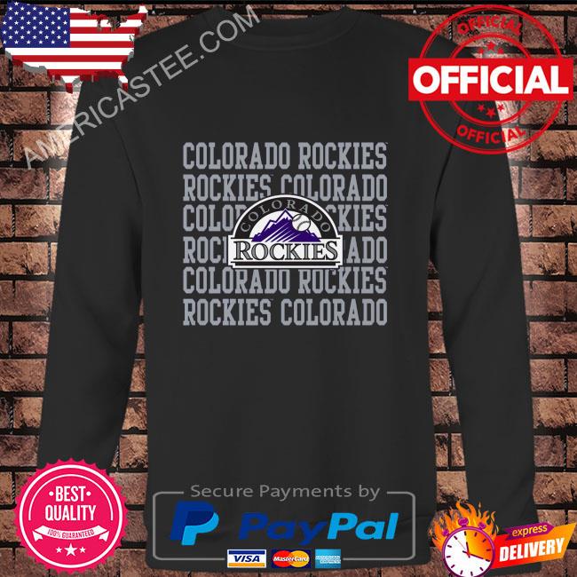 Colorado Rockies Repeat Logo T-Shirt