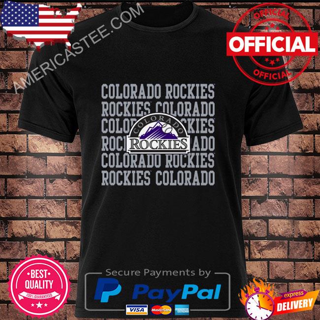 Colorado Rockies Repeat Logo T-Shirt