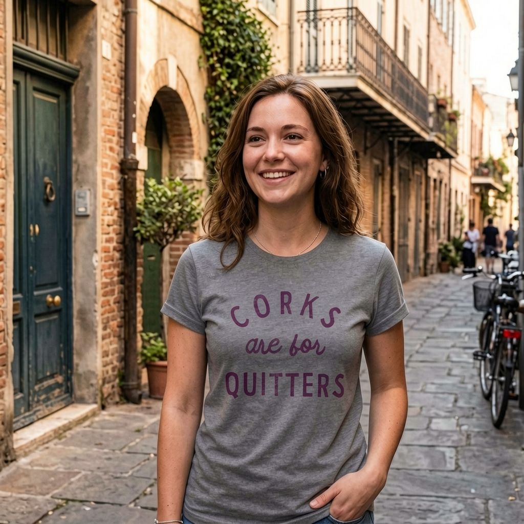 Corks Are For Quitters Women's T Shirt