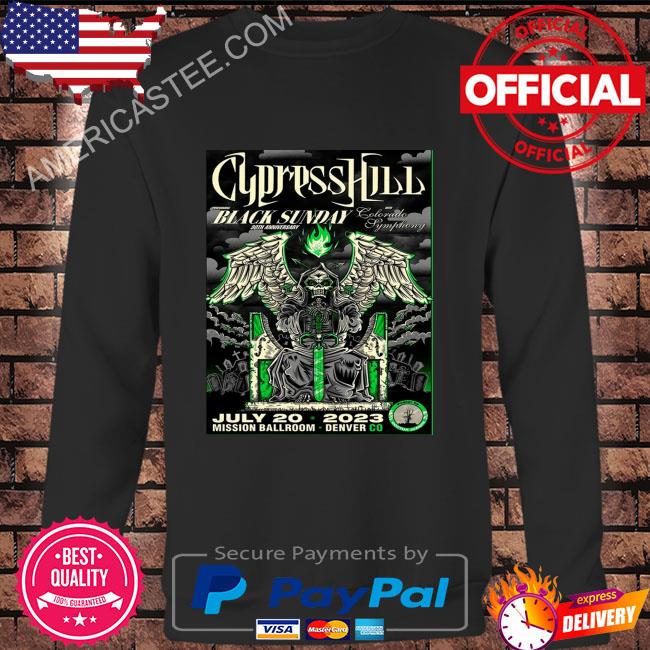 Cypress Hill Black Sunday 30th Anniversary Shirt