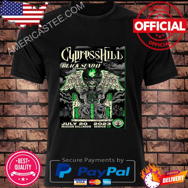 Cypress Hill Black Sunday 30th Anniversary Shirt