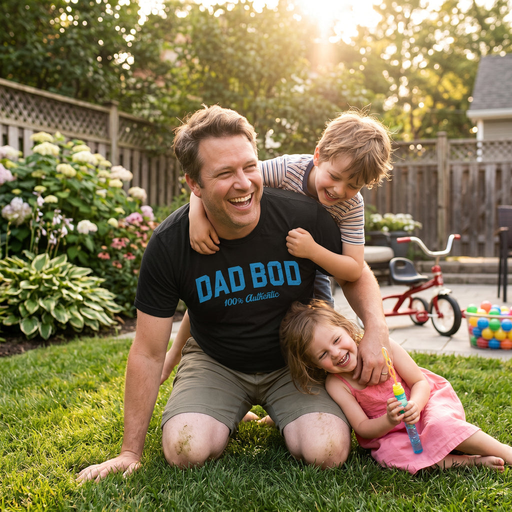 Dad Bod 100 Percent Authentic Men's T Shirt