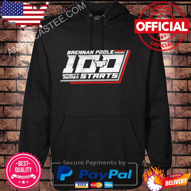Daily down force brennan poole 100th start commemorative shirt