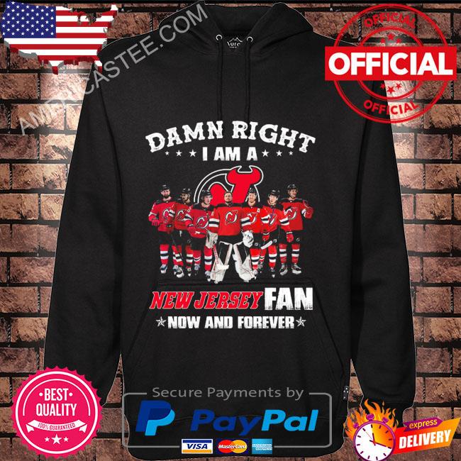 Damn right I am a New Jersey fan bow and forever shirt