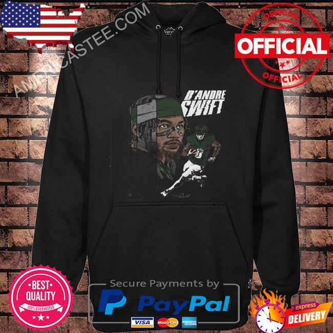 D’andre swift philadelphia portrait number shirt