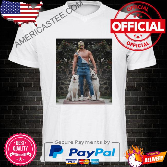 Dark Puroresu Flowsion Luchador Dragon Lee With His Dogs Photo Shirt