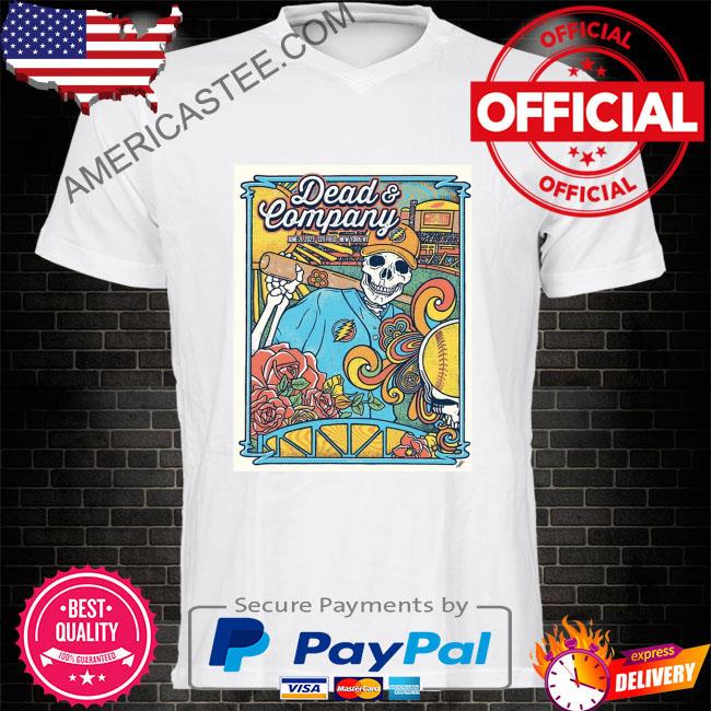Dead & company citi field new york ny june 21 2023 poster shirt