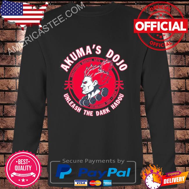 Demon Dojo Akuma Street Fighter Round Logo Shirt