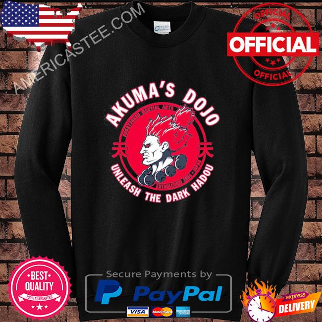 Demon Dojo Akuma Street Fighter Round Logo Shirt