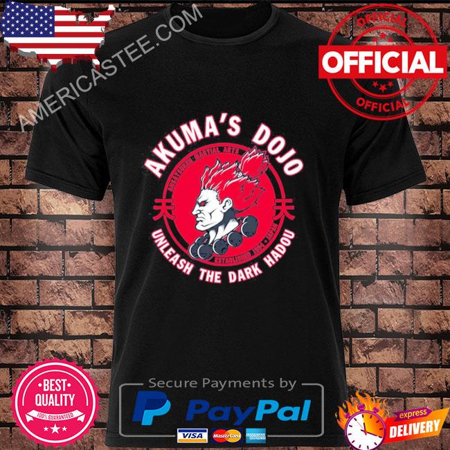 Demon Dojo Akuma Street Fighter Round Logo Shirt