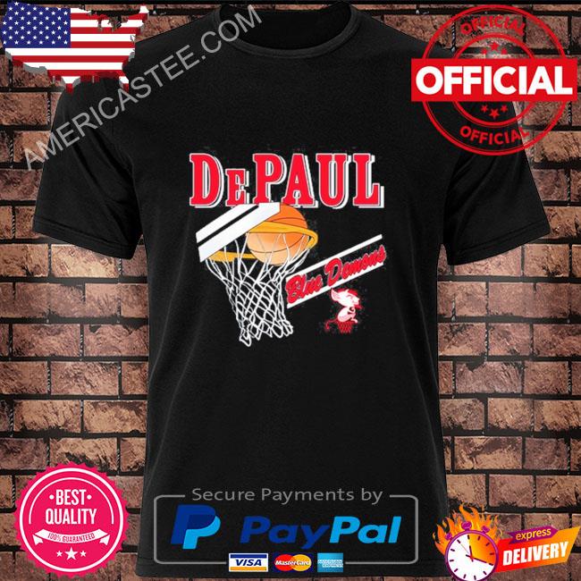Depaul 90s Blue Demons shirt