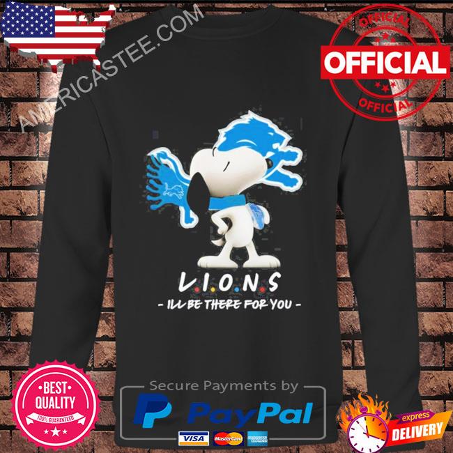 Detroit Lions I’ll Be There For You Friends Design T-Shirt