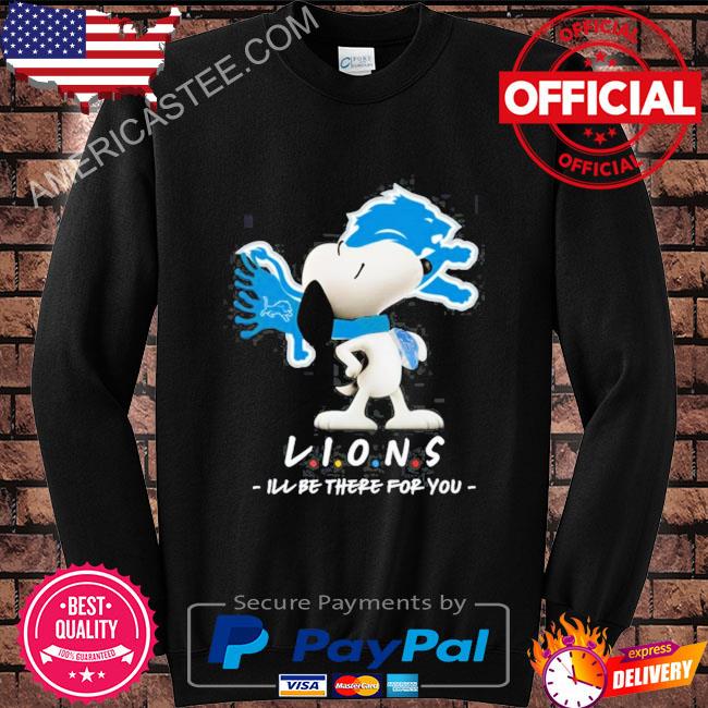 Detroit Lions I’ll Be There For You Friends Design T-Shirt
