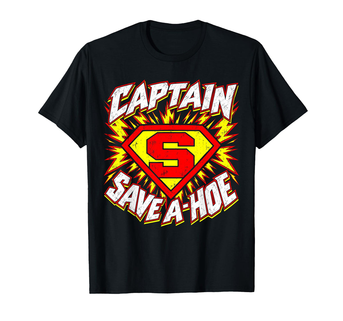 Captain Save Hoe Comic Costume Halloween Unisex T-shirt, Sweatshirt, Hoodie (1)