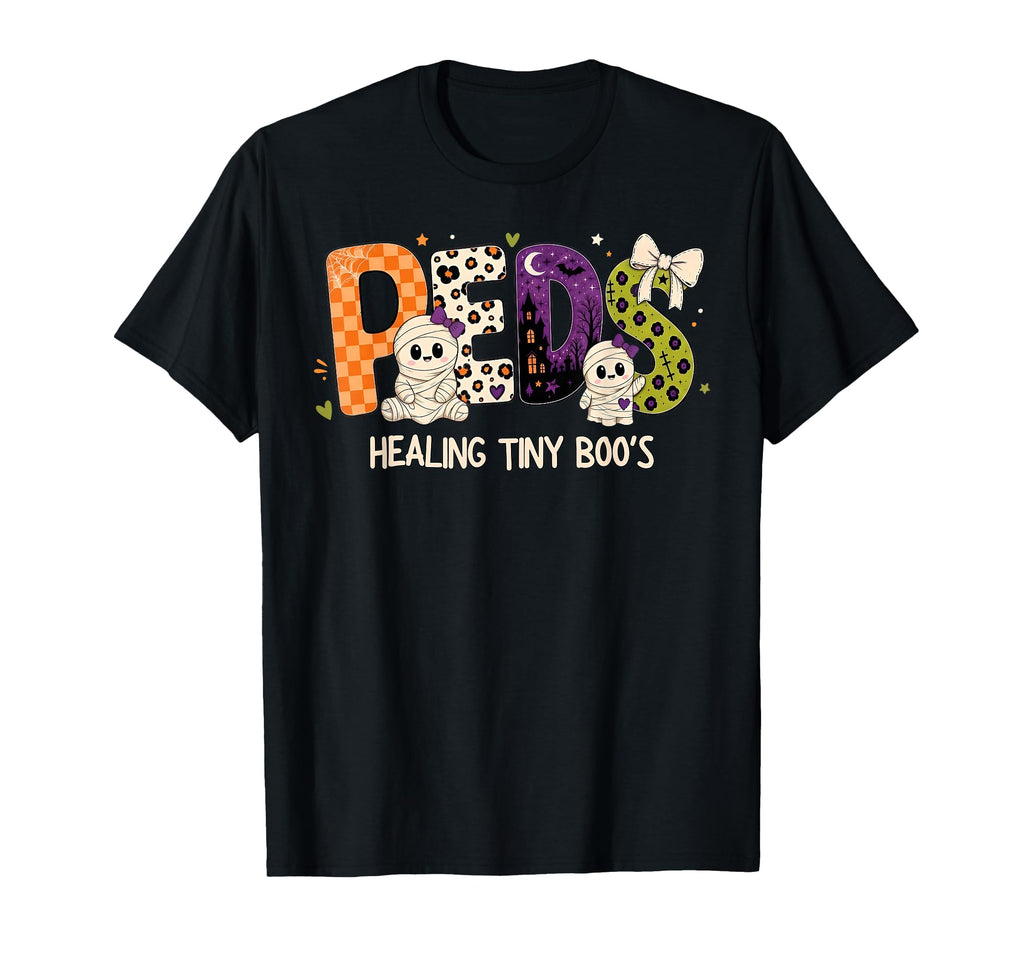 Peds Healing Tiny Boo'S Ghost Mummy Pediatric Rn Halloween (1)