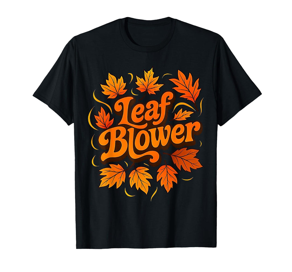 Leaf Blower Fall Costume Couple Halloween Matching Unisex T-shirt, Sweatshirt, Hoodie (1)