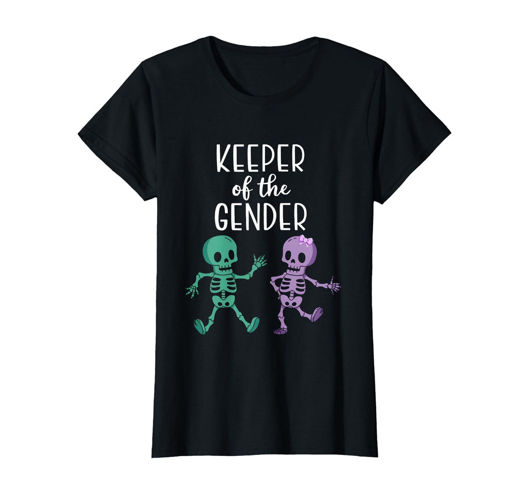 Keeper Gender Halloween Skeleton Pregnancy Reveal Unisex T-shirt, Sweatshirt, Hoodie (1)