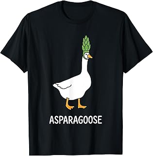 Asparagus Asparagoose Goose Lover Unisex T-shirt, Sweatshirt, Hoodie (1)