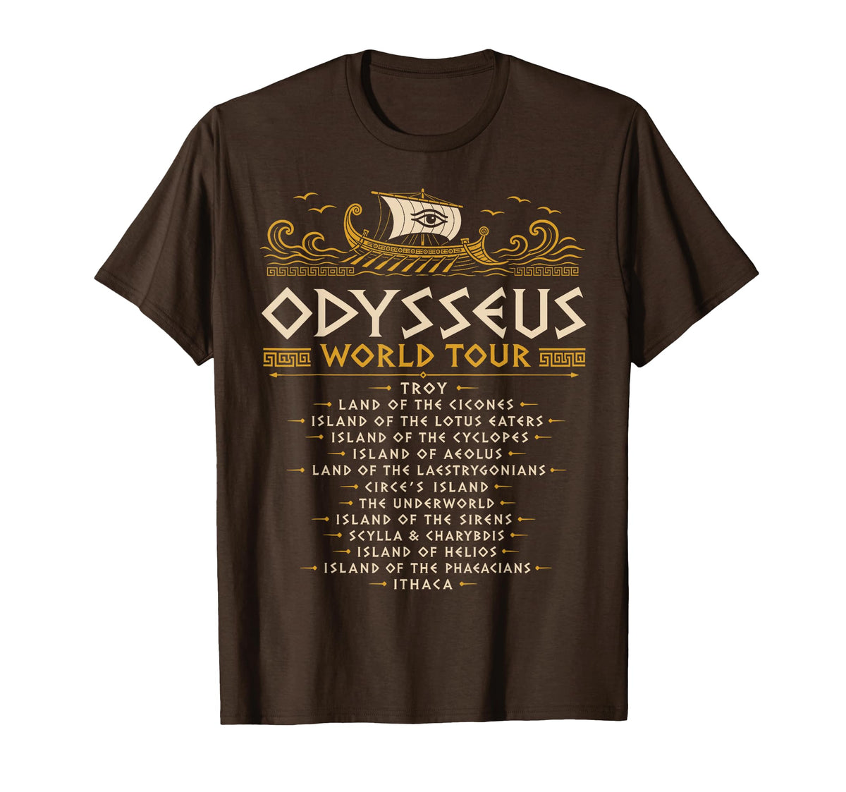 Odyssey Homer Dark Academia Odysseus World Tour Unisex T-shirt, Sweatshirt, Hoodie (1)