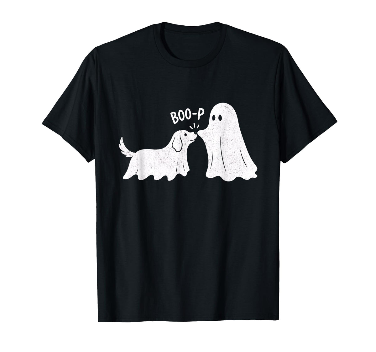 Boo-P Ghost Dog Halloween Spooky Dog Lover Unisex T-shirt, Sweatshirt, Hoodie (1)