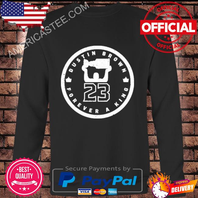 Dustin brown los angeles kings mitchell and ness forever a king shirt