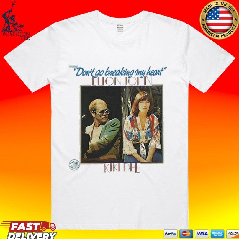 Elton John Kiki Dee Don’t Go Breaking My Heart T-shirt