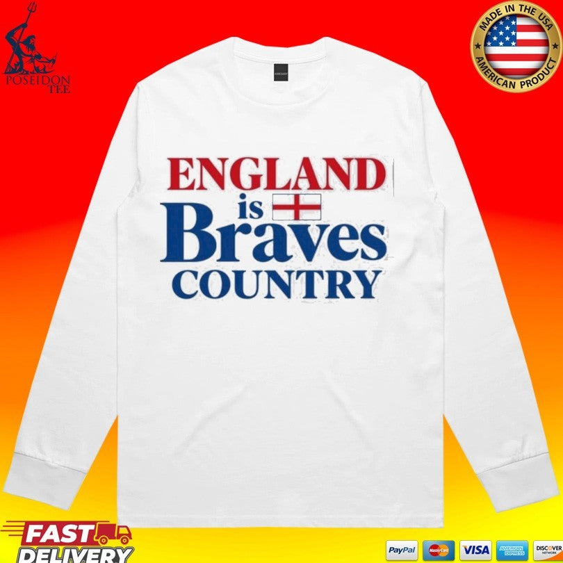 England Is Braves Country World Cup 2026 T-shirt